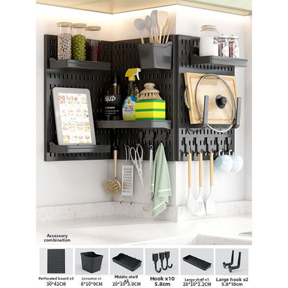 Modular Storage Pegboard Panels