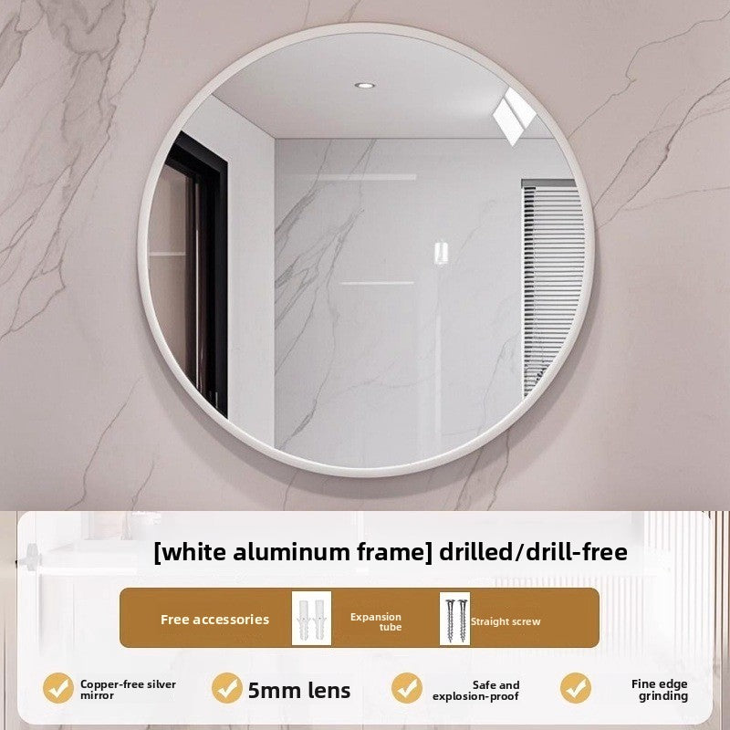 Minimalist LED Bathroom Wall Mirror