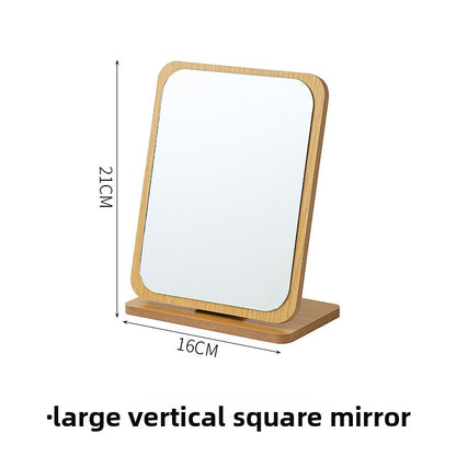 Wooden Makeup Mirror