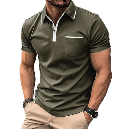 Short Sleeve Mens Polo Shirt