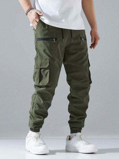 Men's Loose Fit Casual Trousers