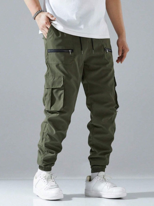 Men's Loose Fit Casual Trousers