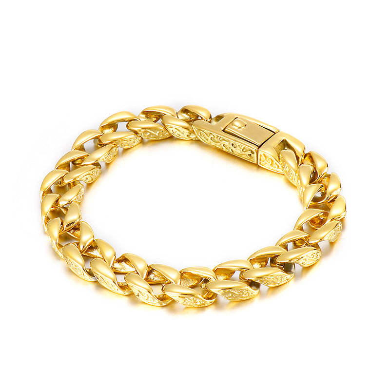 Men's titanium steel bracelet