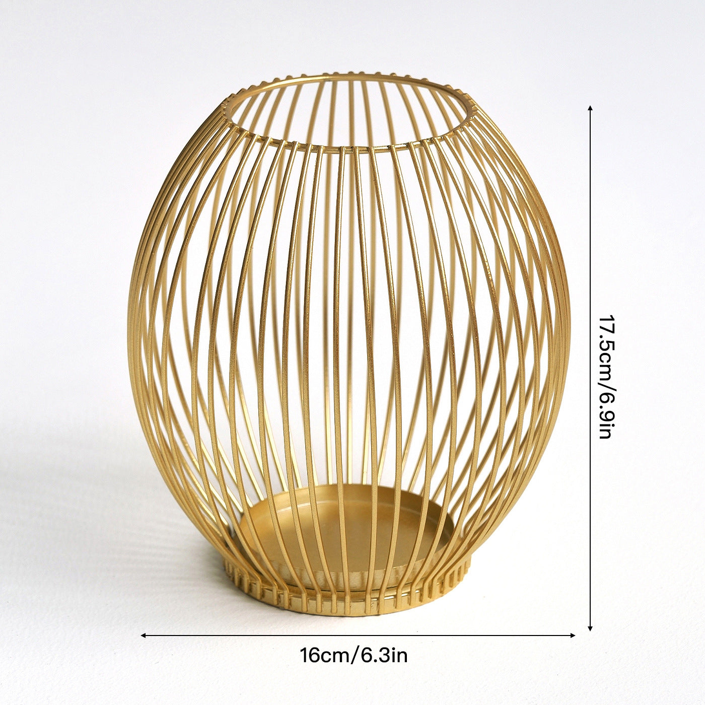 Candle Holder Base Iron Nordic Decor