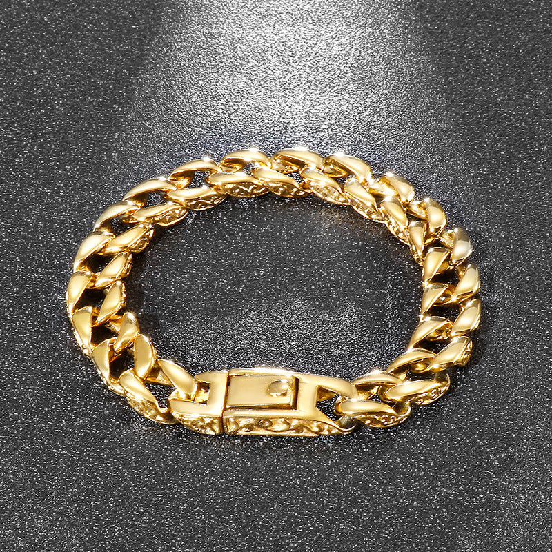 Men's titanium steel bracelet