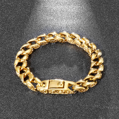 Men's titanium steel bracelet