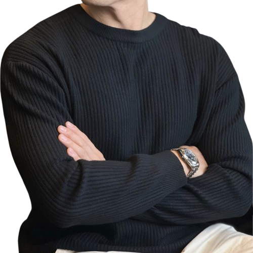 Striped Knitted Sweater