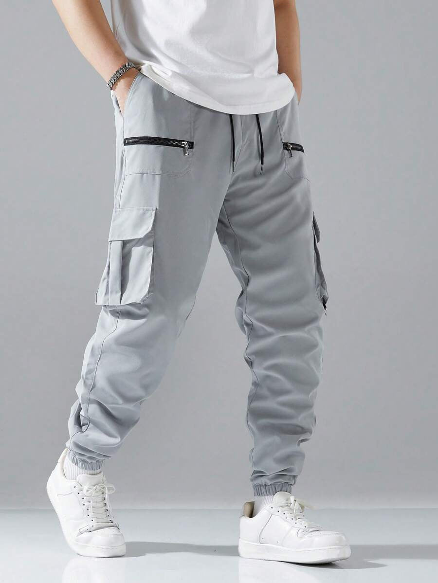 Men's Loose Fit Casual Trousers