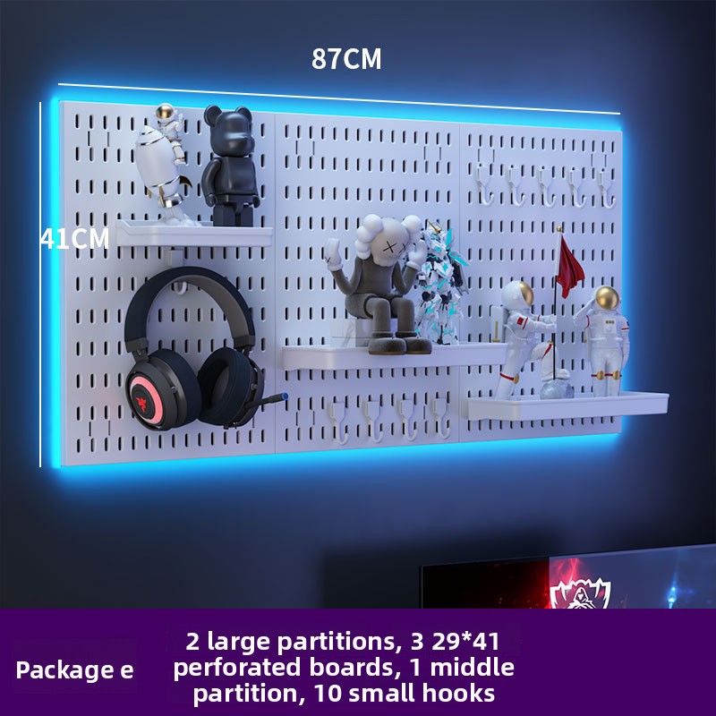 Modular Storage Pegboard Panels