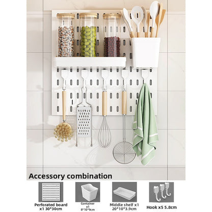 Modular Storage Pegboard Panels