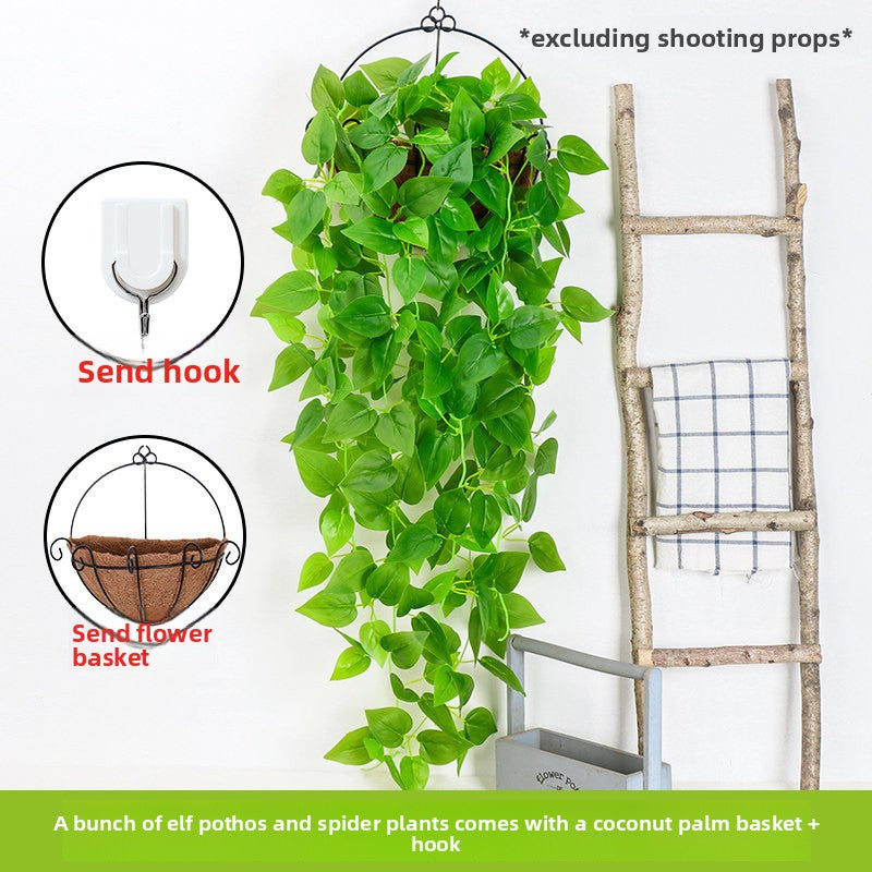 Artificial Wall-Mounted Green Plants
