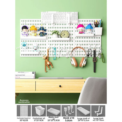 Modular Storage Pegboard Panels