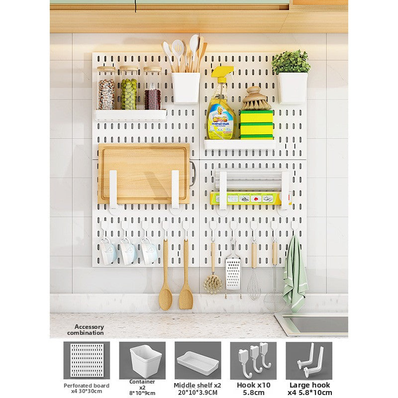 Modular Storage Pegboard Panels