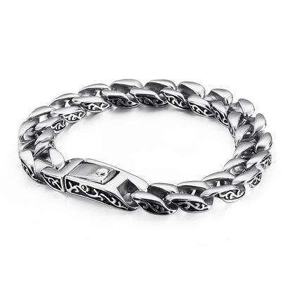 Men's titanium steel bracelet
