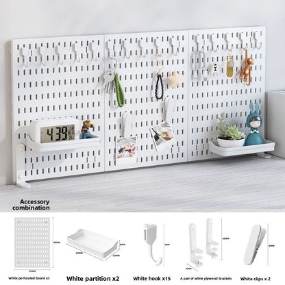 Modular Storage Pegboard Panels