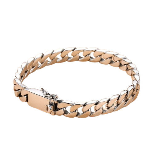 Stylish and unique men's metal bracelet