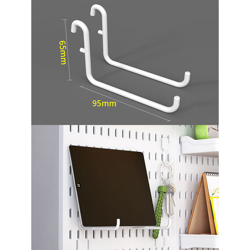 Modular Perforated Wall Panel Storage System