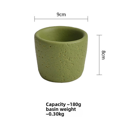Cement Candle Holder Cup Empty Container