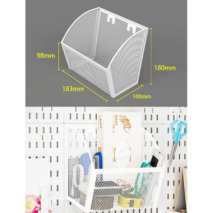 Modular Perforated Wall Panel Storage System