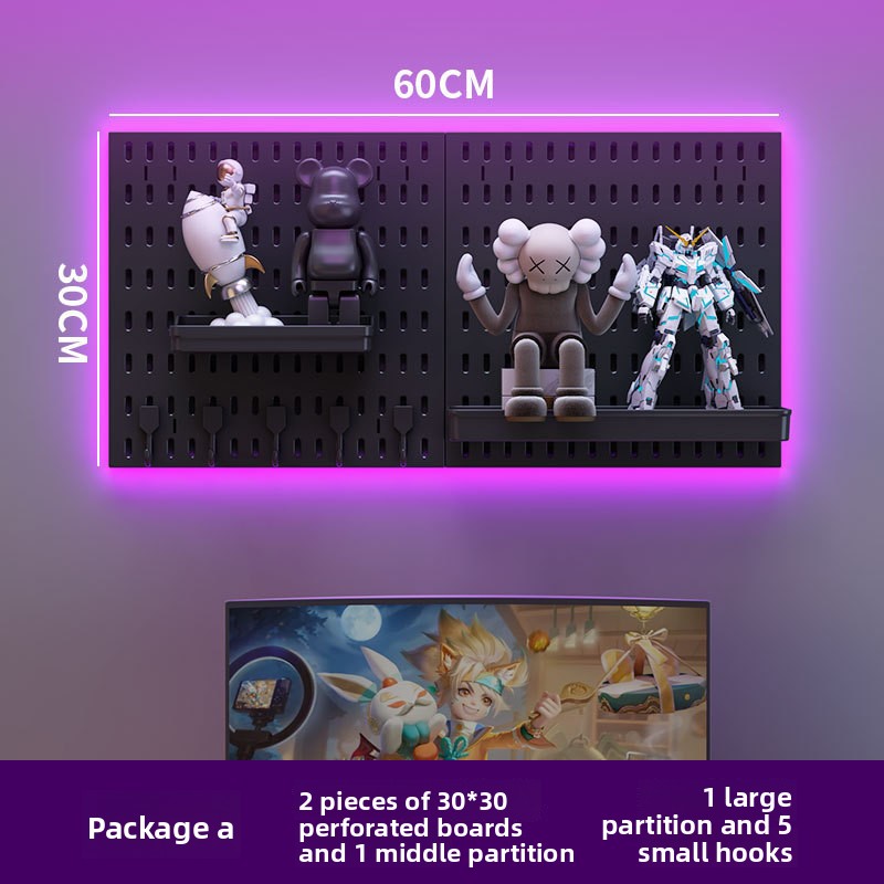 Modular Storage Pegboard Panels