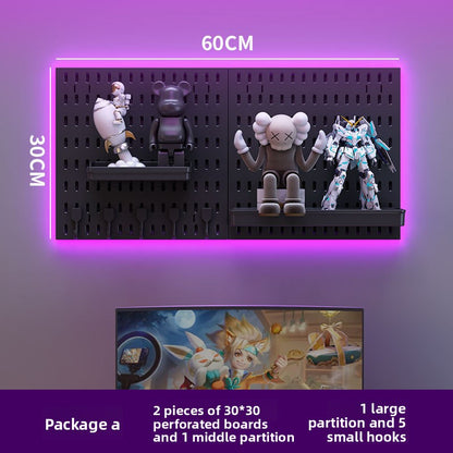 Modular Storage Pegboard Panels